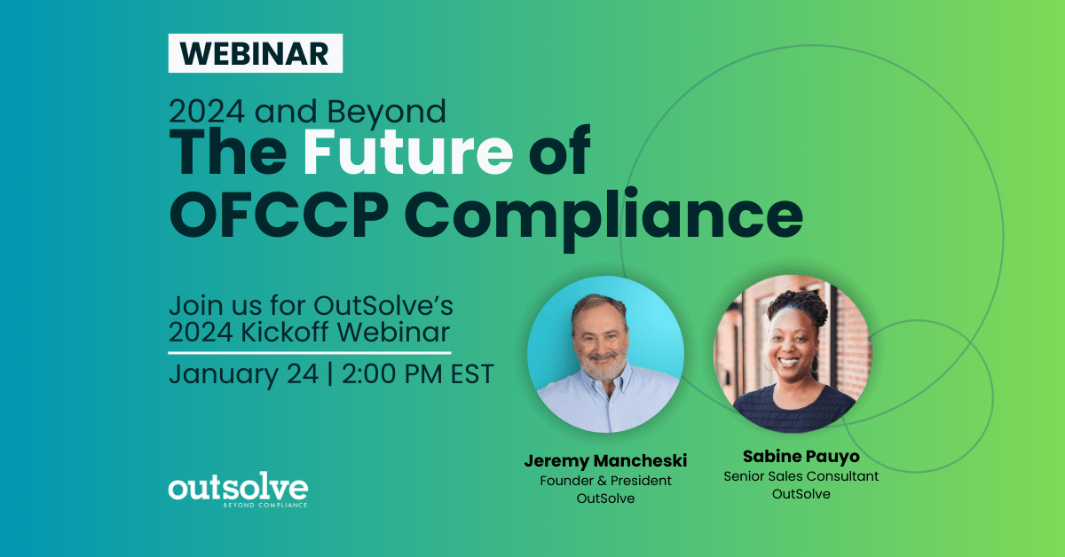 2024 and Beyond Webinar The Future of OFCCP Compliance